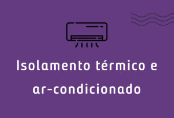 ar-condicionado e isolamento térmico