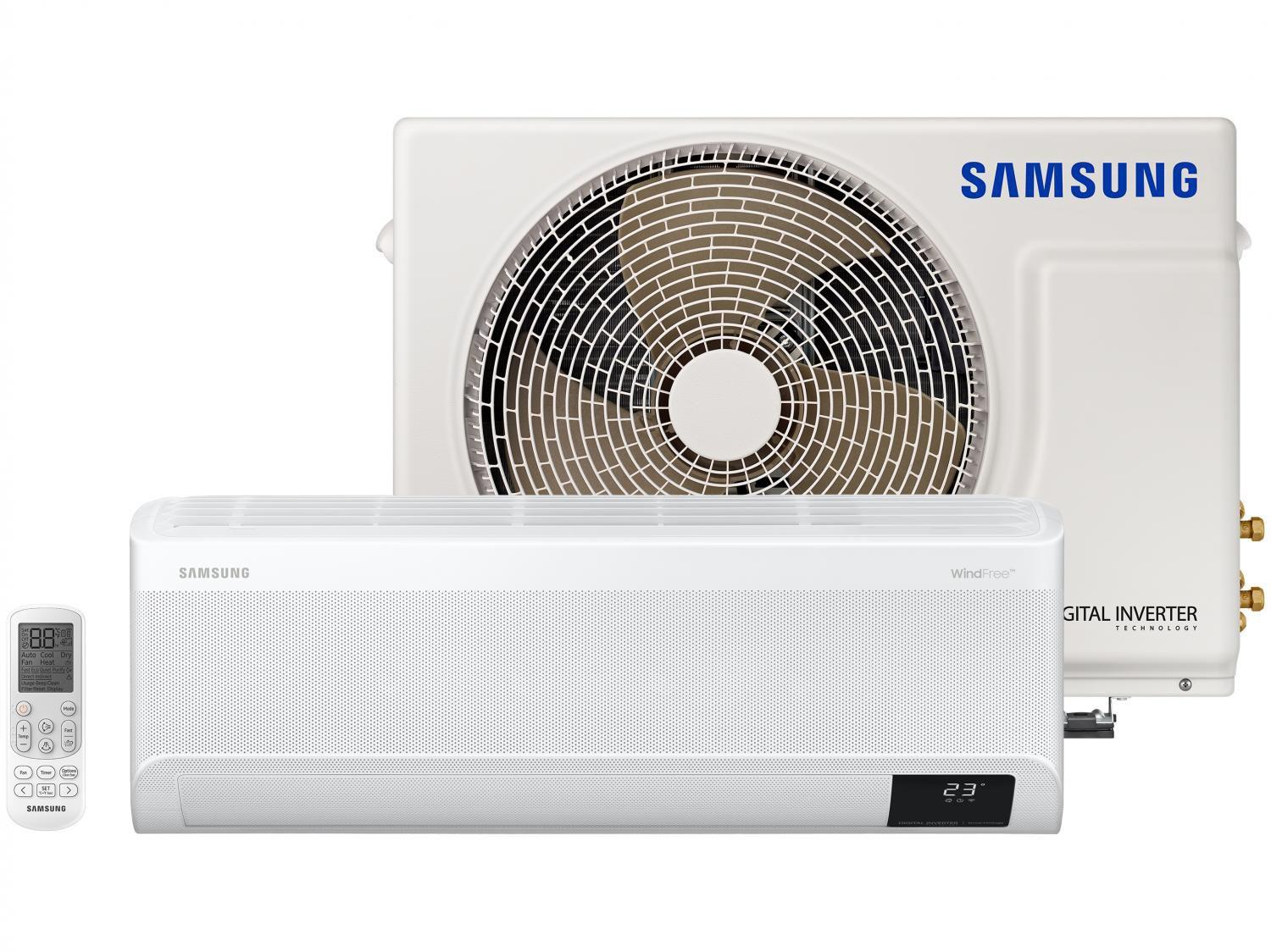 Tecnologias em ar-condicionado: Ar-condicionado Split Samsung Digital Inverter - 12.000 BTUs Frio WindFree
