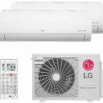 Ar Condicionado Multi Split Bi Split Inverter LG 18000 BTUs (2×9000) Q e F 220V